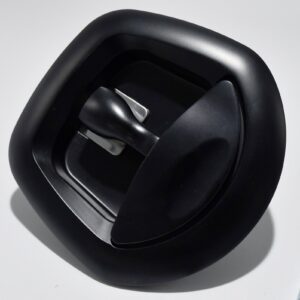 Black Manual Whale Tail Lock