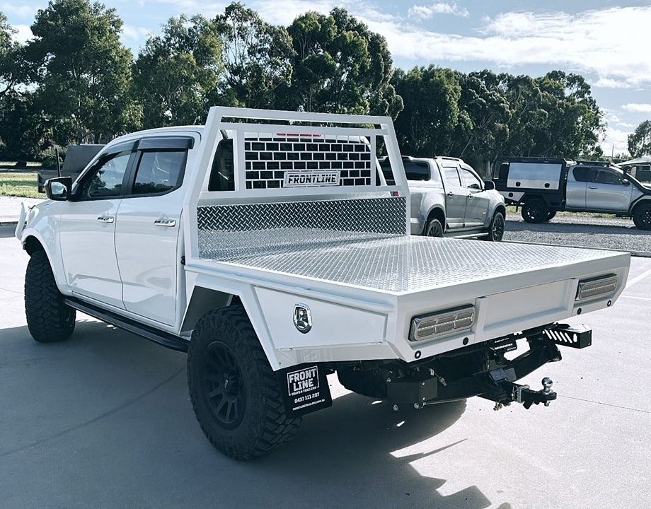 Custom ute tray built by Frontline Trays & Trailers