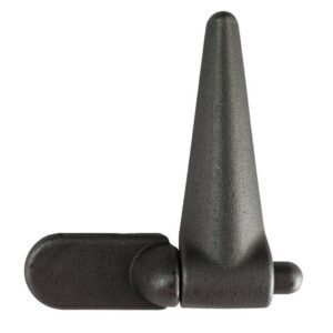 Cast Hinge and Gudegeon Set