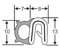 Side Bubble 15mm - Per Metre